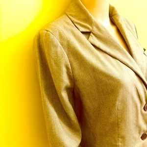 Tan Corporate Blazer